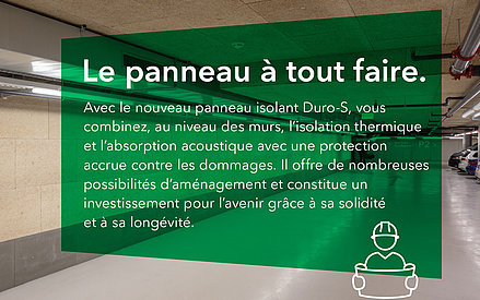 Panneaux isolants durables et stables