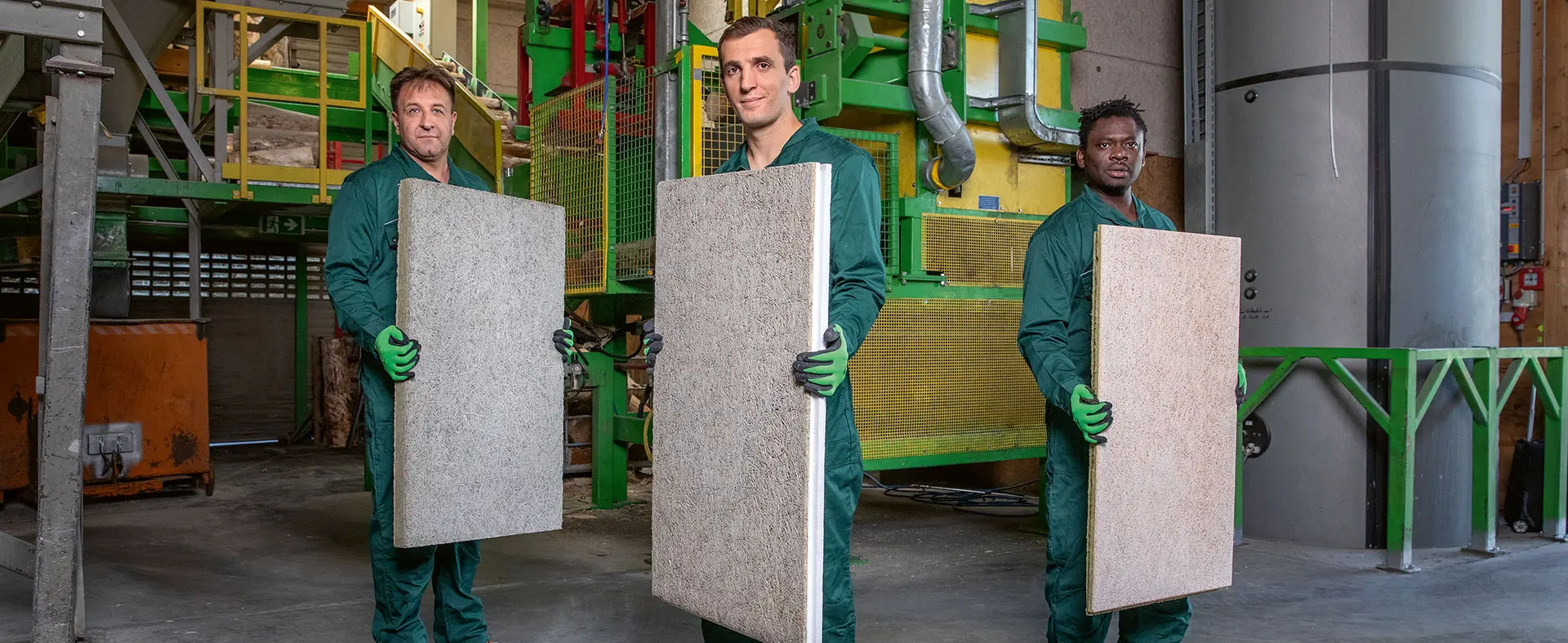 Dämmplatten, made in Spiez