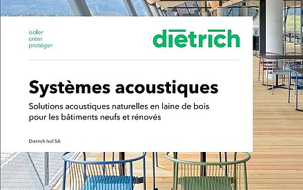 Systèmes acoustiques en laine de bois pour les nouvelles constructions et les rénovations.
